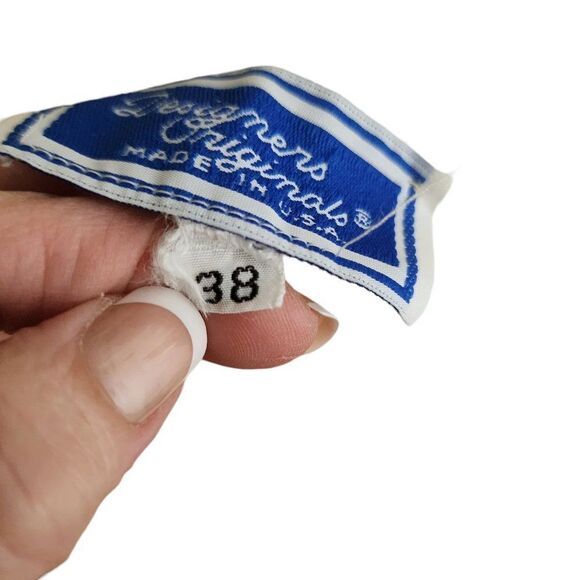 Vintage 80s Cardigan Sweater Womens Size M Yellow Pastel Pinup Preppie Academia - Picture 4 of 5